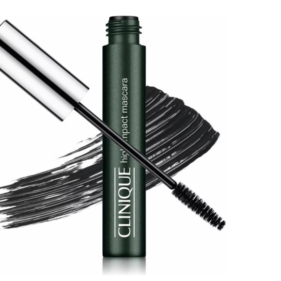 CLINIQUE High Impact Mascara 01 Black 0.28oz/8g each FULL SIZE Bundle of 2 - Picture 2 of 2